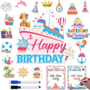 Birthday Cruise Door Magnets