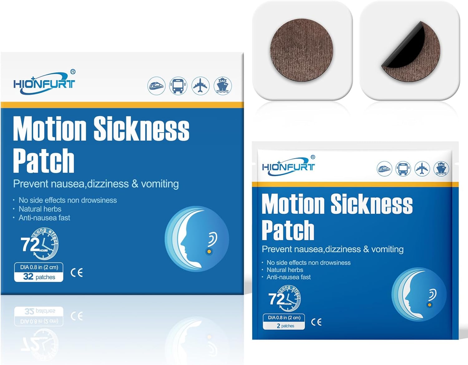 Motion Sickness Patches